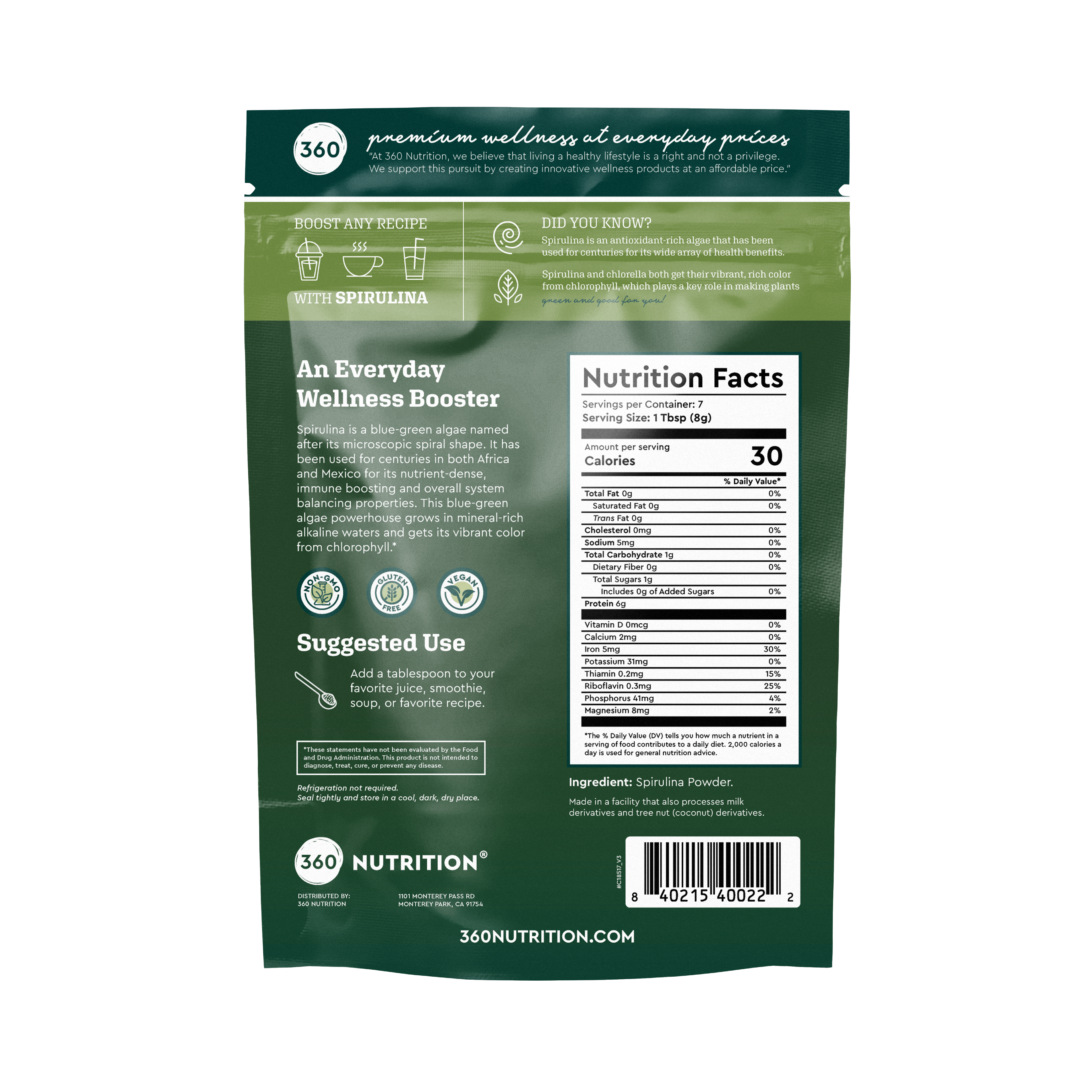 Spirulina Powder