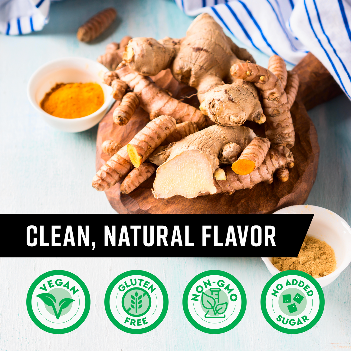 Turmeric Ginger Superfood Powder with Activated Black Pepper – 360 ...