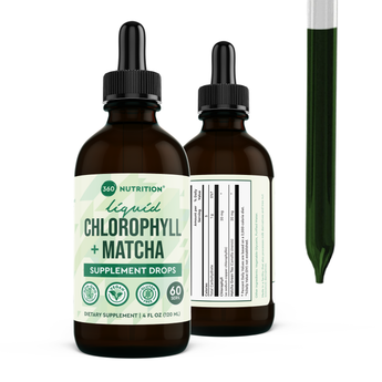 Chlorophyll + Matcha Drops